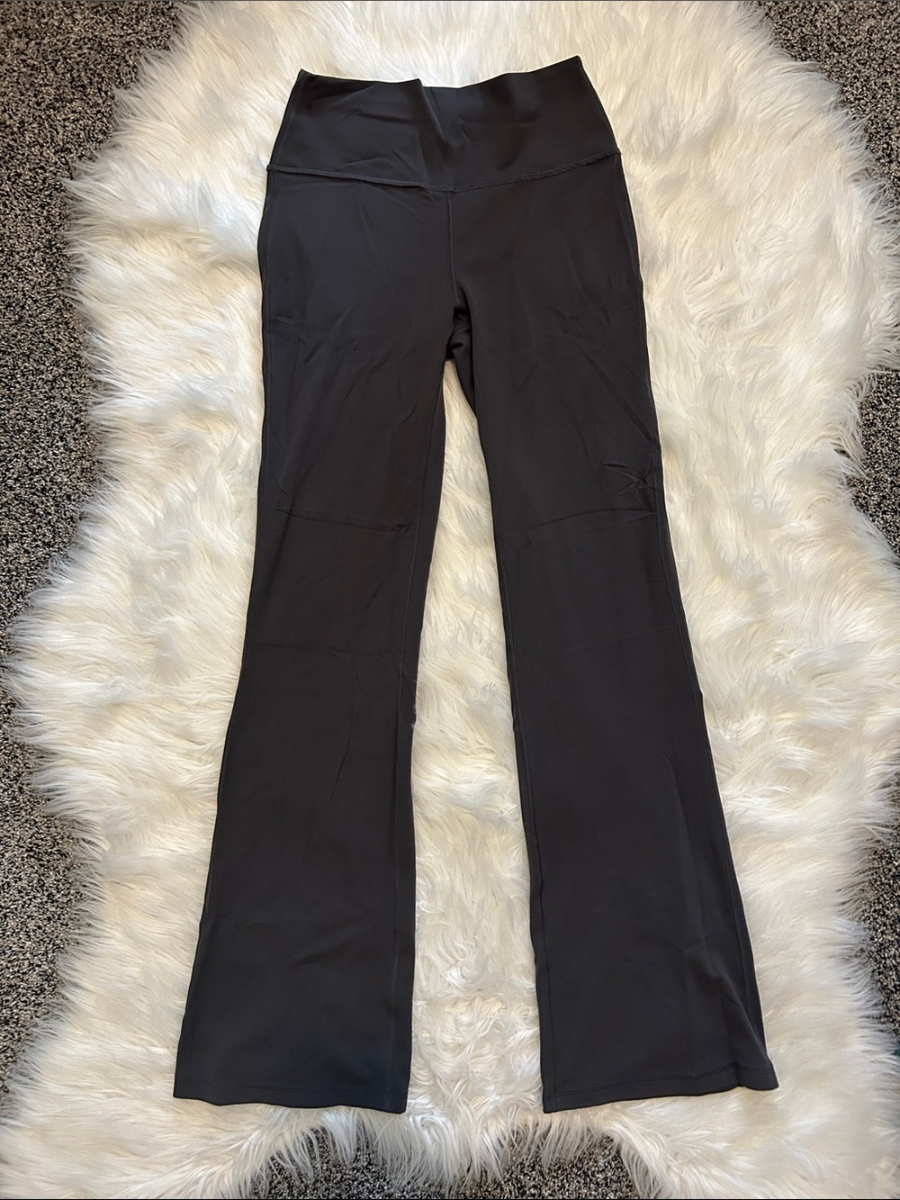 CRZ YOGA Black Boot Cut High-Waist Yoga Pants